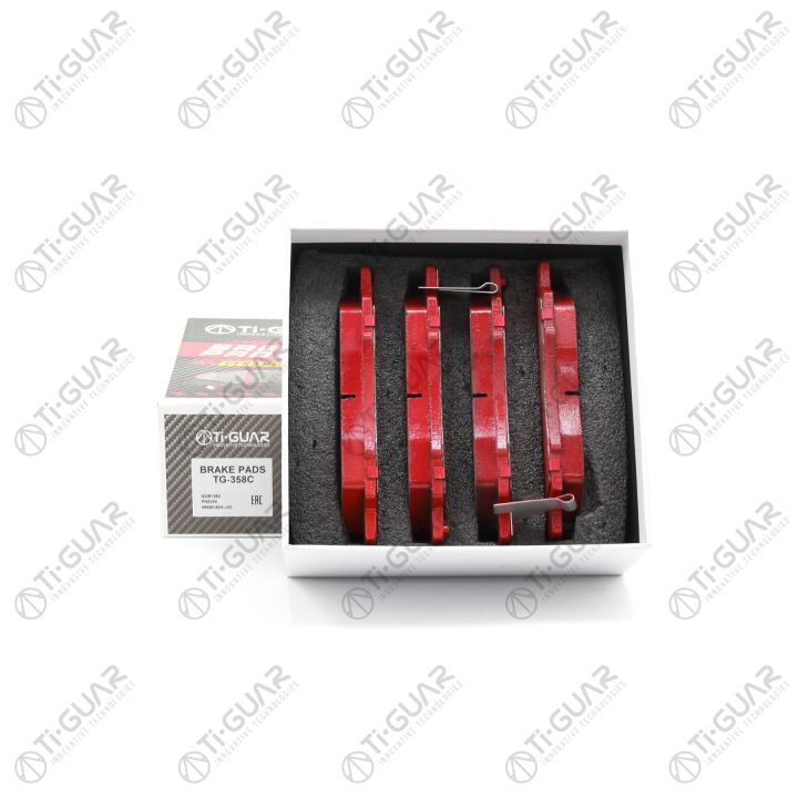 Тормозные колодки TG-358C/PF8254 (КЕРАМИКА)* Ti·GUAR